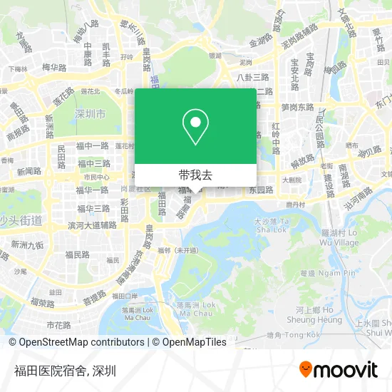 福田医院宿舍地图