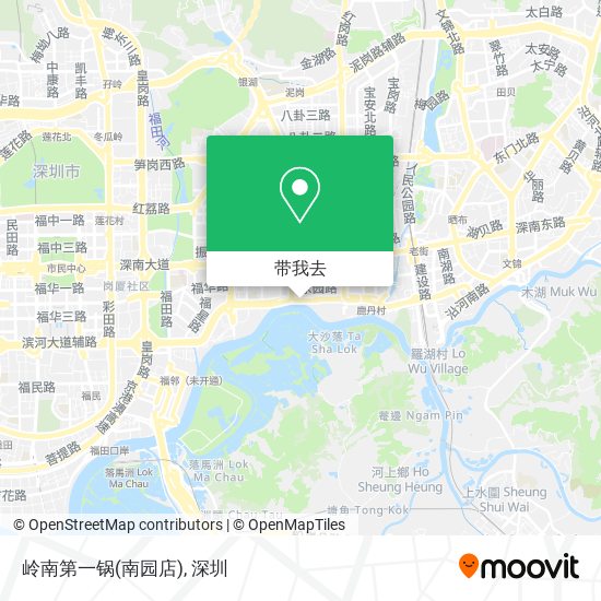 岭南第一锅(南园店)地图