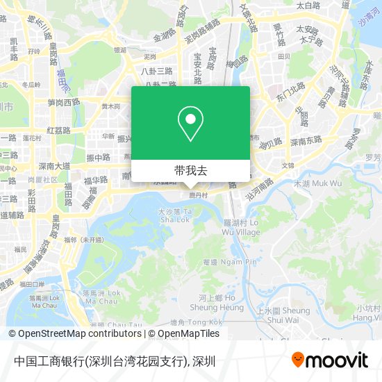 中国工商银行(深圳台湾花园支行)地图