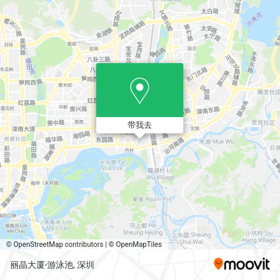丽晶大厦-游泳池地图