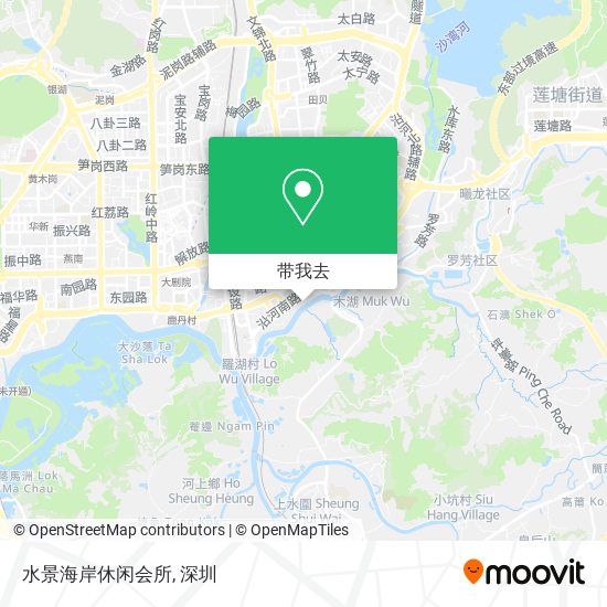 水景海岸休闲会所地图