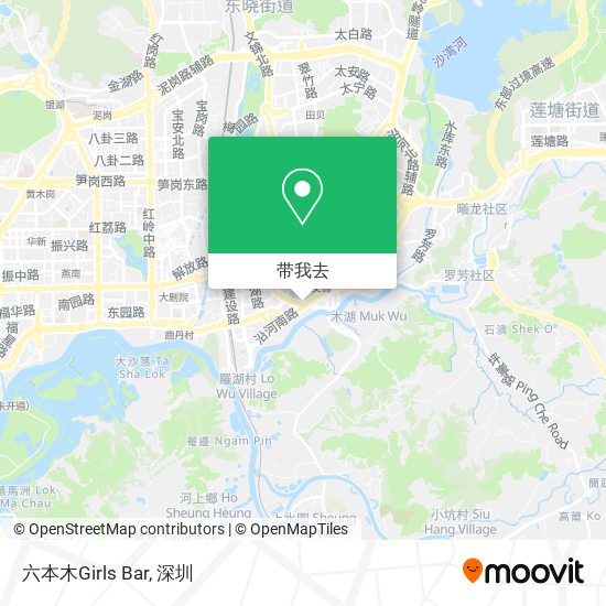 六本木Girls Bar地图