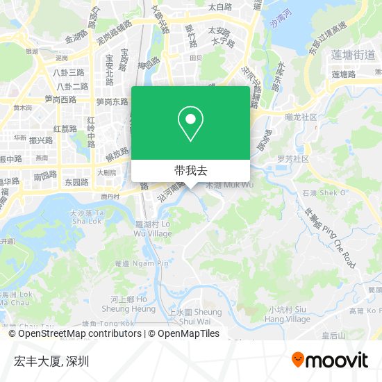 宏丰大厦地图