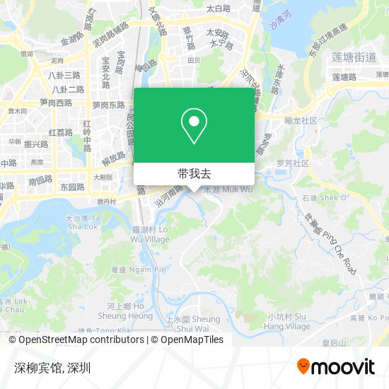 深柳宾馆地图