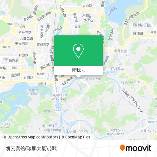 凯云宾馆(瑞鹏大厦)地图