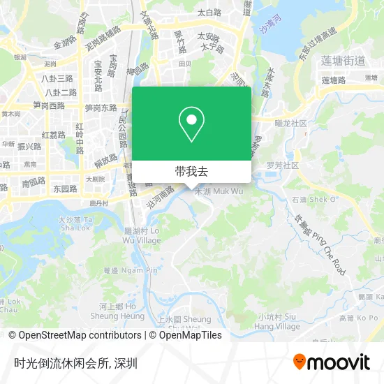 时光倒流休闲会所地图