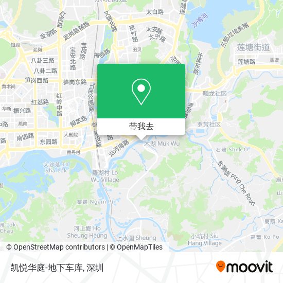 凯悦华庭-地下车库地图