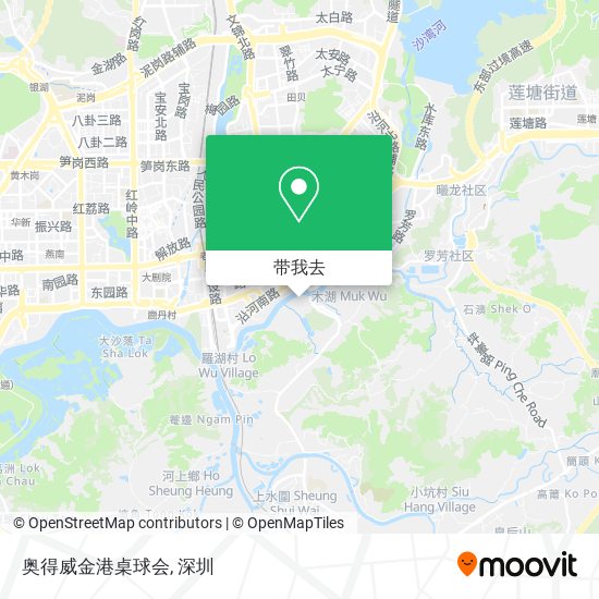奥得威金港桌球会地图