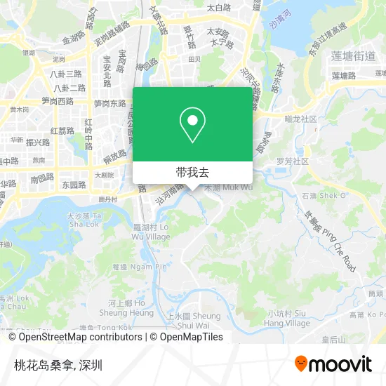 桃花岛桑拿地图