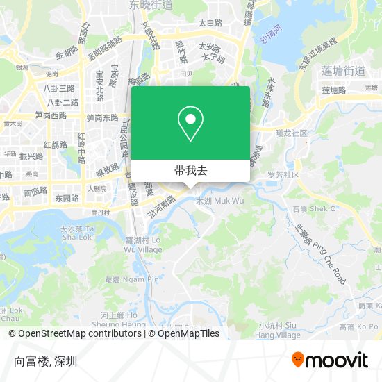 向富楼地图