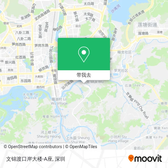 文锦渡口岸大楼-A座地图