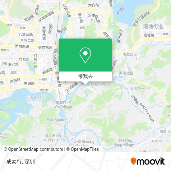 成泰行地图