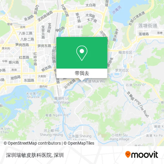 深圳瑞敏皮肤科医院地图