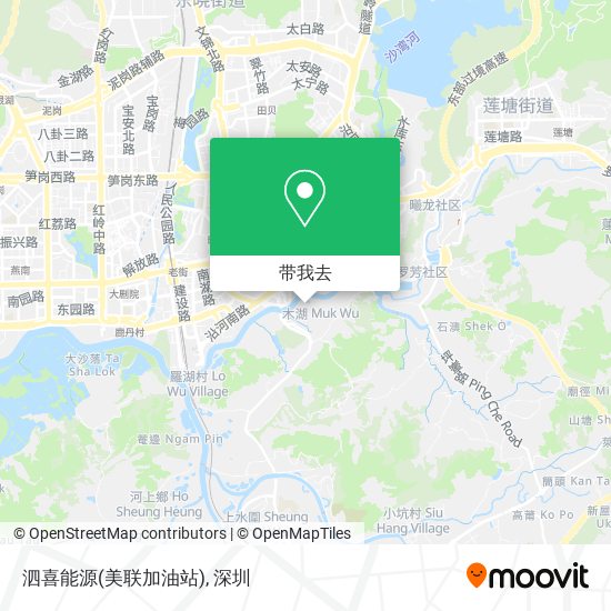 泗喜能源(美联加油站)地图