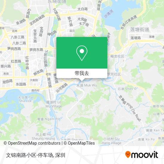 文锦南路小区-停车场地图