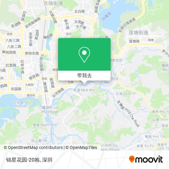 锦星花园-20栋地图