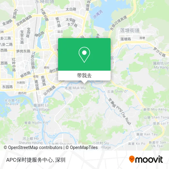 APC保时捷服务中心地图