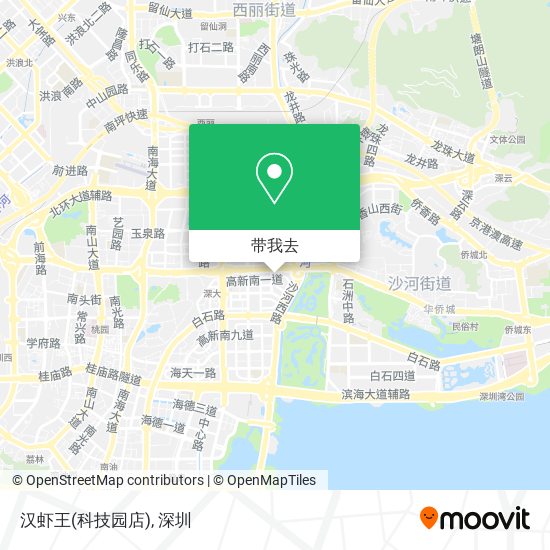 汉虾王(科技园店)地图