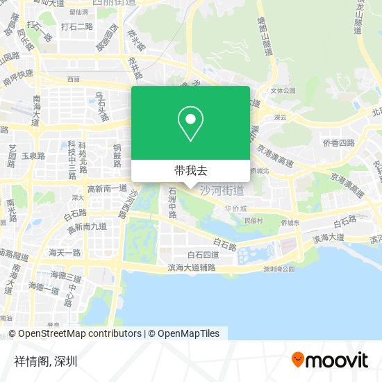 祥情阁地图