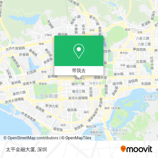 太平金融大厦地图