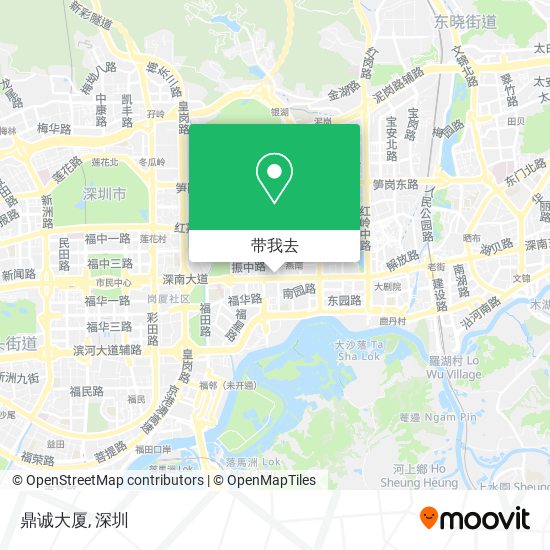 鼎诚大厦地图