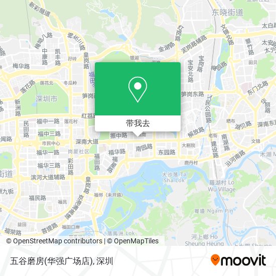 五谷磨房(华强广场店)地图