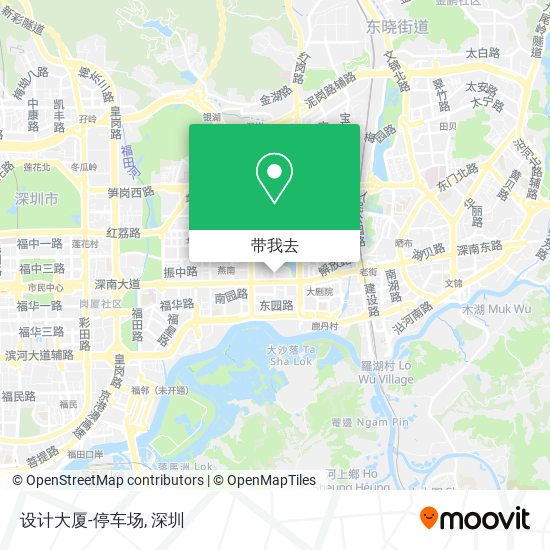 设计大厦-停车场地图