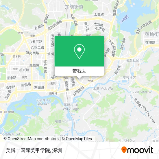美博士国际美甲学院地图