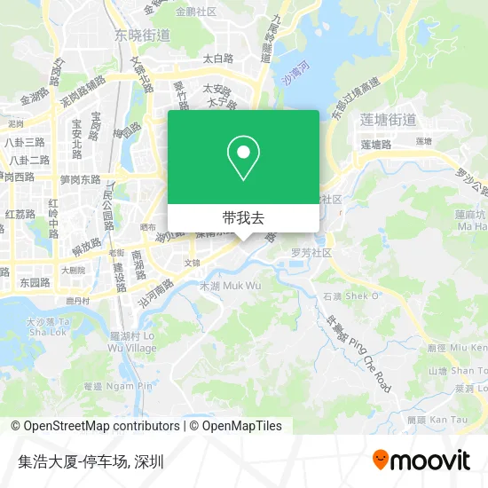 集浩大厦-停车场地图