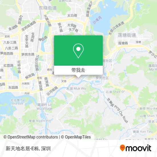 新天地名居-E栋地图