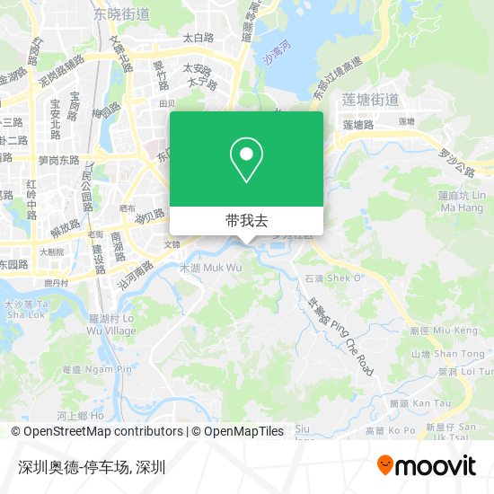 深圳奥德-停车场地图