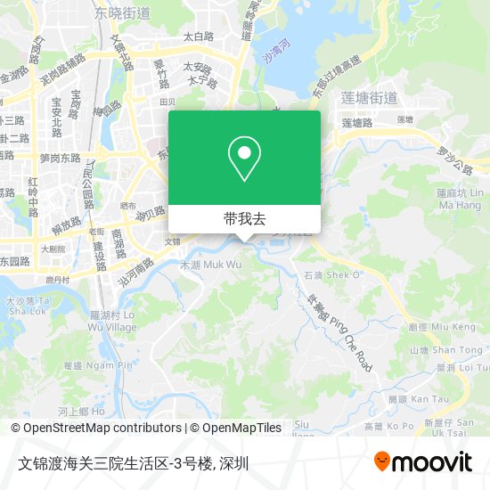文锦渡海关三院生活区-3号楼地图
