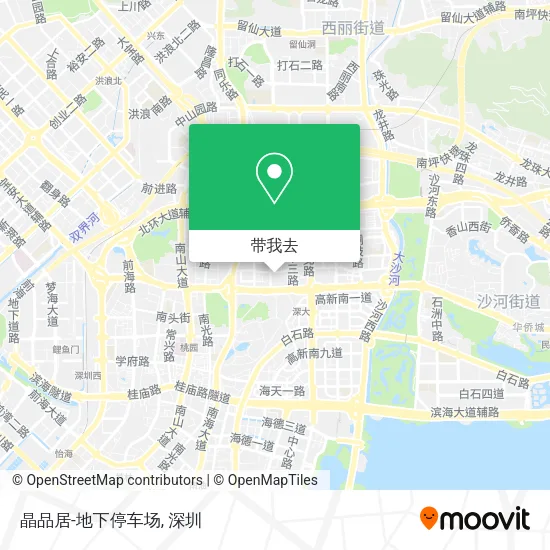 晶品居-地下停车场地图