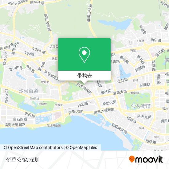 侨香公馆地图