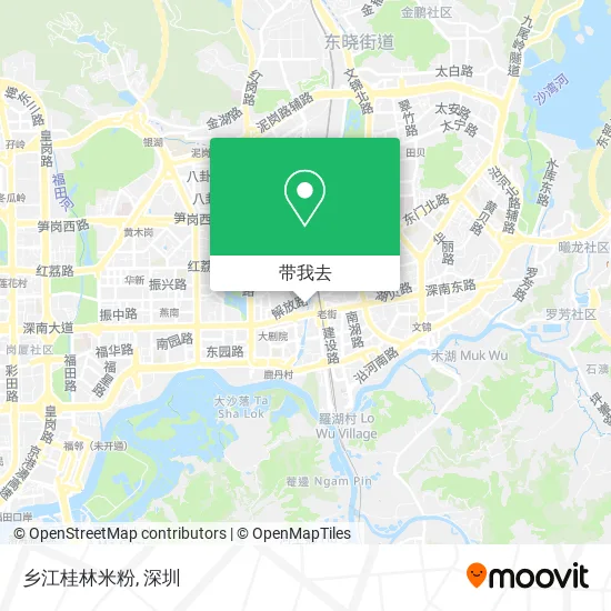 乡江桂林米粉地图