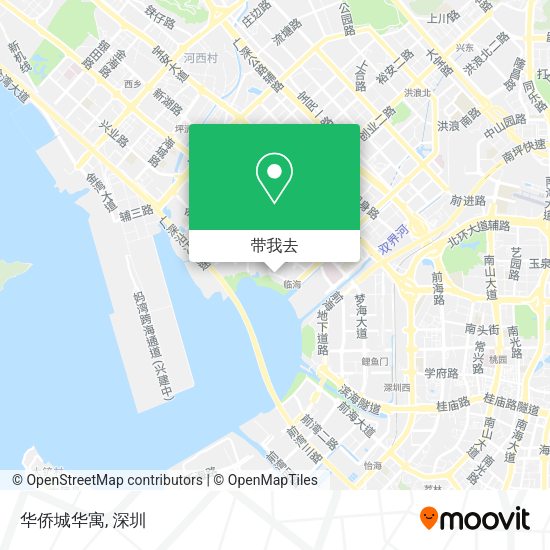 华侨城华寓地图