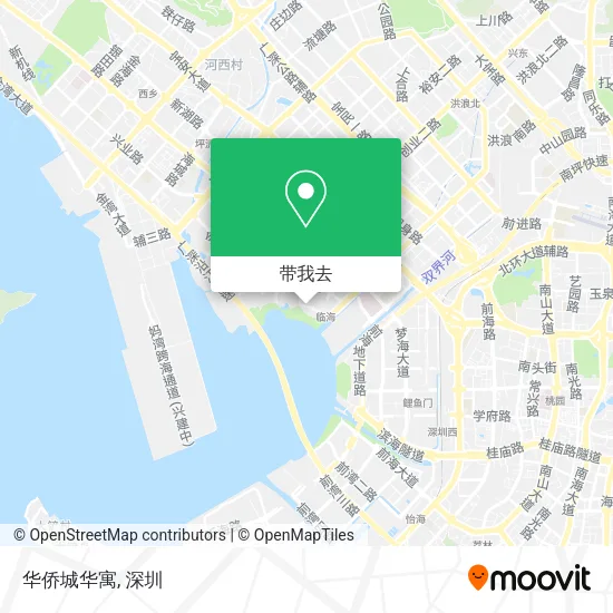 华侨城华寓地图