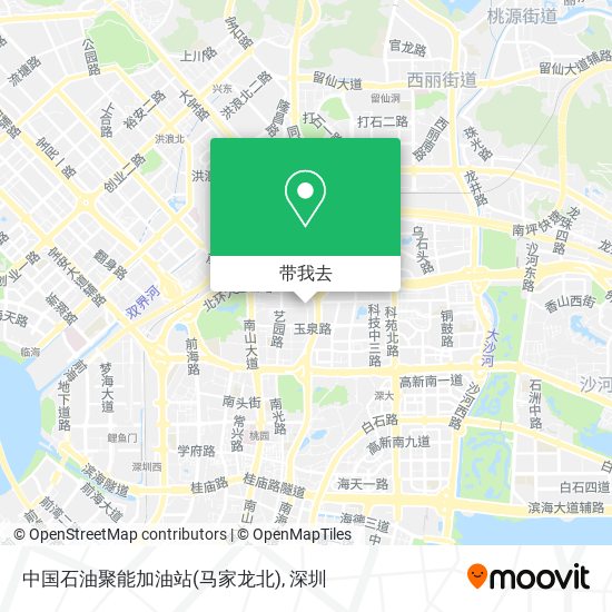 中国石油聚能加油站(马家龙北)地图