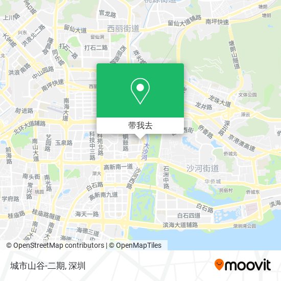 城市山谷-二期地图