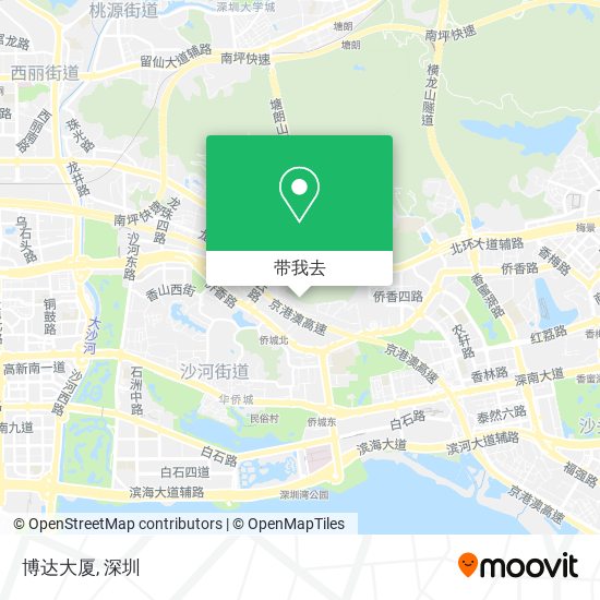 博达大厦地图