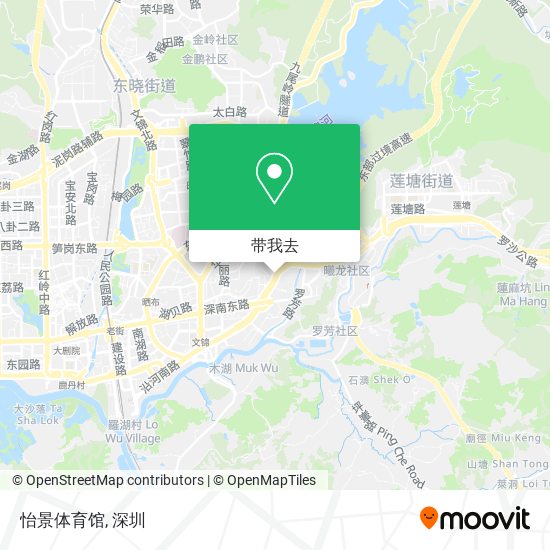 怡景体育馆地图