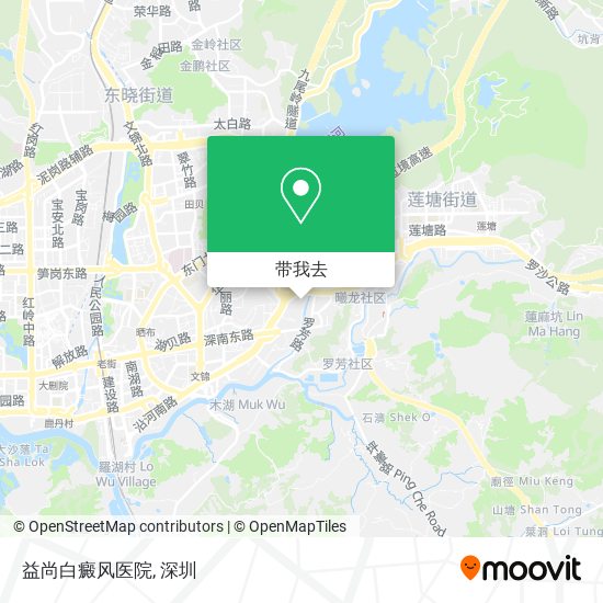 益尚白癜风医院地图