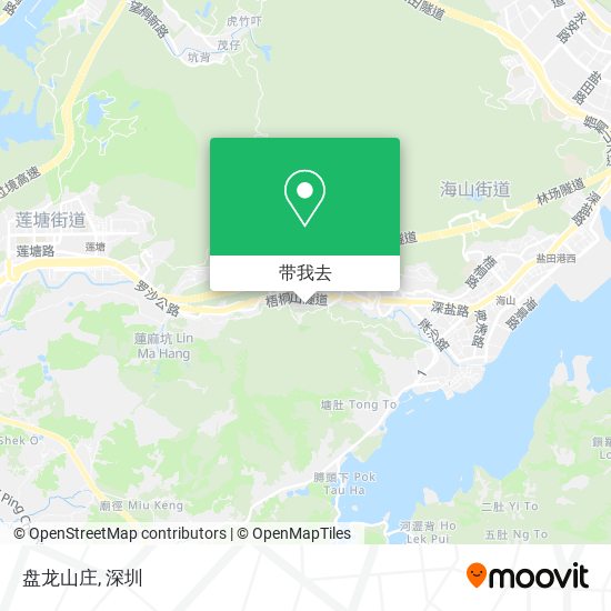 盘龙山庄地图
