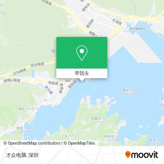 才众电脑地图
