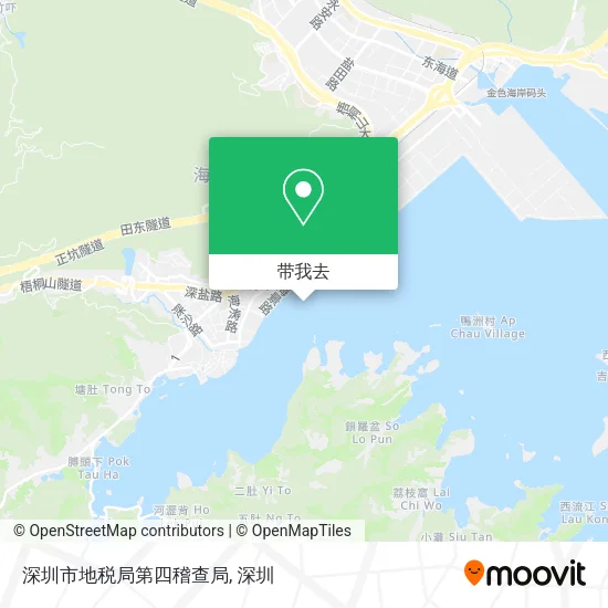 深圳市地税局第四稽查局地图