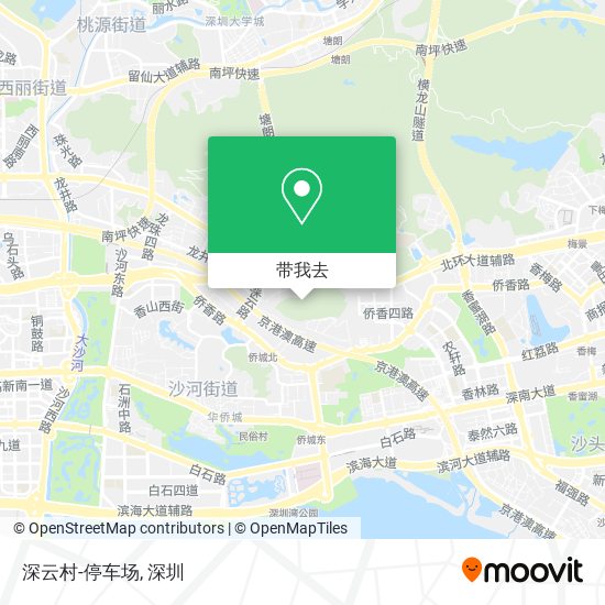 深云村-停车场地图
