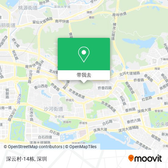 深云村-14栋地图