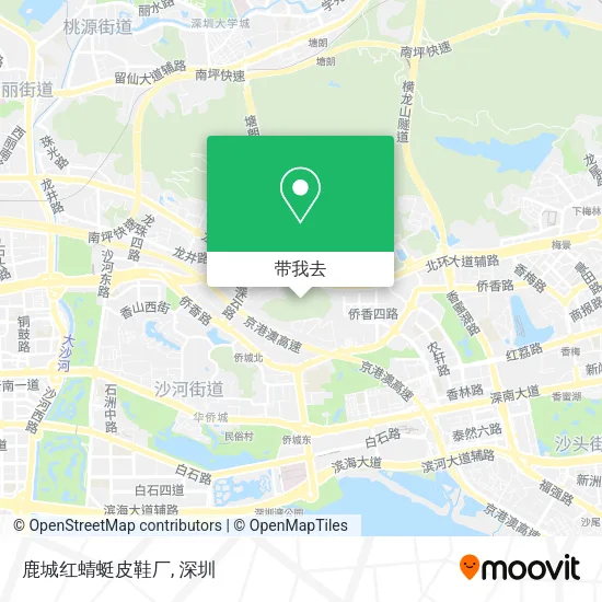 鹿城红蜻蜓皮鞋厂地图