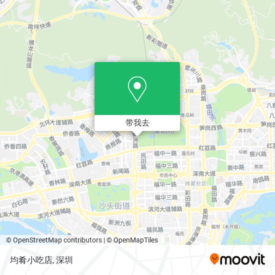 均肴小吃店地图