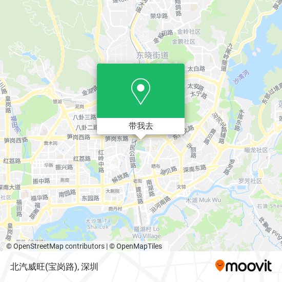 北汽威旺(宝岗路)地图